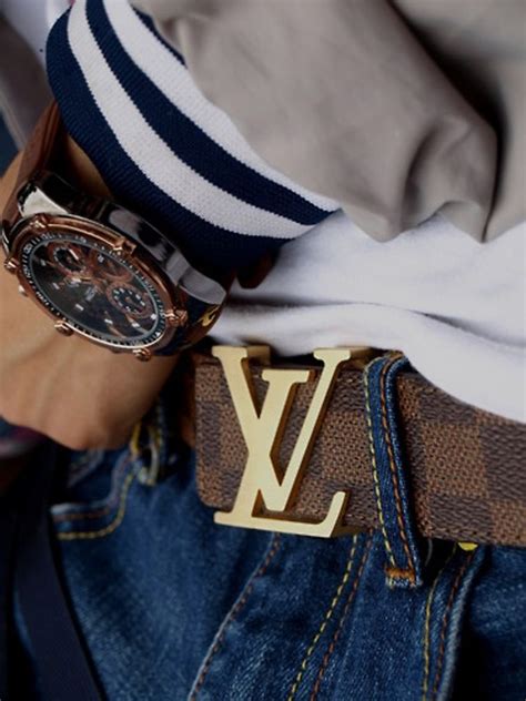 lv belt for man|louis vuitton belt outfit men.